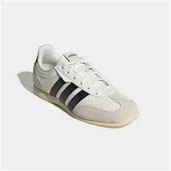 adidas Sportswear BARREDA LO Sneaker in Weiß (40 EU) - Sportlicher Sneaker mit schnürbarem Design, aus robustem Synthetik-Obermaterial und runder Schuhspitze. Ideal für den täglichen Einsatz und modische Akzente.