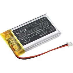 TECHTEK Akku Kompatibel mit [LEXIN] FT4 Pro, LX-B4FM Ersetzt AHB802540 - Schwarz