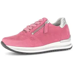 Gabor Damen Low-Top Sneaker, Komfortable Chunky Sportschuhe - Wanderschuhe mit komfortabler Mehrweite (H) für optimalen Tragekomfort, ideal für Freizeit und Alltag.