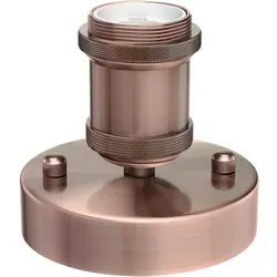 ledscom.de Deckenleuchte/Lampenfassung RETRA, bronze matt, 1x E27 max. 60W