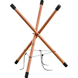 Meinl MHPSM Handpan / Tongue Drum Ständer Medium - Zubehör für Schlaginstrumente, robuster und verstellbarer Ständer für optimalen Halt, leicht und klappbar für einfachen Transport, Höhe: 85 cm.