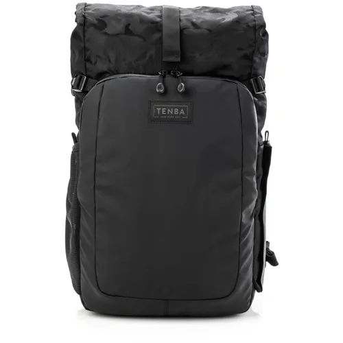 Tenba Rucksack Fulton V2 Allwetter schwarz/schwarz Camo 14L - Tenba Fotorucksack, wasserabweisend und ideal für Fotografen, die ihre Ausrüstung bei jedem Wetter schützen möchten.
