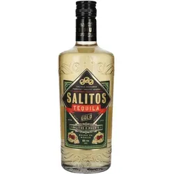 Salitos Tequila GOLD 38% Vol. 0,7l - Erleben Sie den Salitos Tequila Gold, der aus erlesenen Blauen Weber-Agaven hergestellt wird. Mit seiner geschmeidigen Note und dem vollmundigen Geschmack ist er ideal für Cocktails oder puren Genuss.