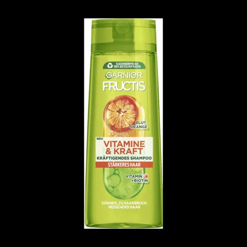Garnier Fructis Shampoo Vitamine & Kraft mit Blutorange, 250 ml