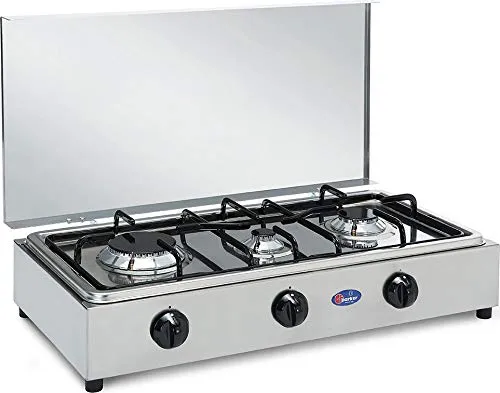 Fornello Gas Cf Parker 300ACCGP - Kompakter Tischbrenner von CFParker, ideal für die schnelle Zubereitung von Speisen. Robuste Bauweise und einfache Bedienung für den täglichen Einsatz in der Küche.