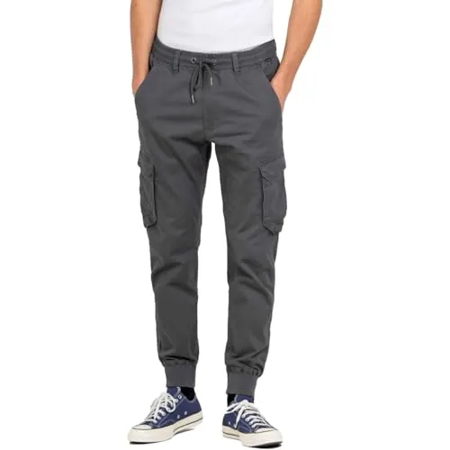 Reell Reflex Rib Cargo Hose - Vulcan Grey S normal - Wanderhose in Vulkangrau, bietet optimalen Komfort und Bewegungsfreiheit für Abenteuer in der Natur.