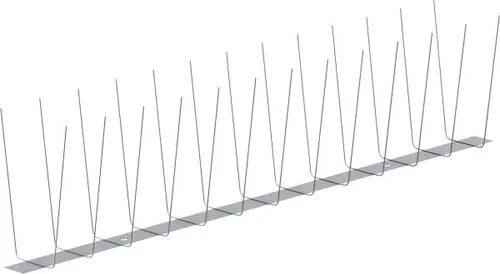 Sarei Taubenabwehr Typ 3 Spikes 50 x 11 cm stahl  Dachabschlüsse