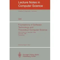 Foundations of Software Technology and Theoretical Computer Science von Kesav V. Nori / Springer Berlin Heidelberg / Taschenbuch