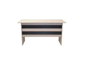 möbel direkt online Schreibtisch Heike IV - Schreibtisch aus hochwertigem Holzwerkstoff, modern und großzügig gestaltet, ideal für Home Office oder Arbeitszimmer. Frei im Raum stellbar mit trendigem Holzdekor.