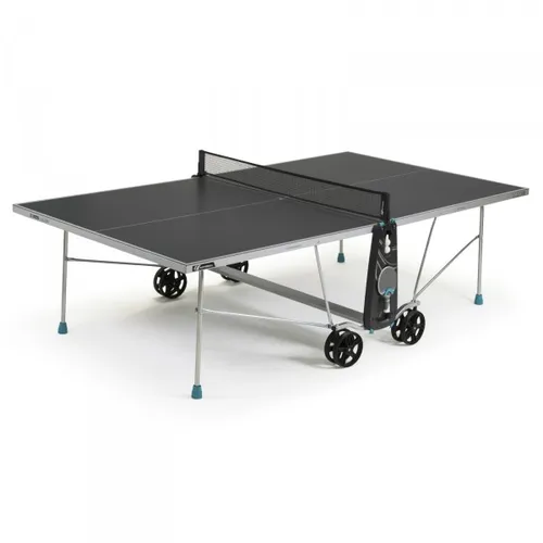 CORNILLEAU 100X Tischtennisplatte - Wetterfest & Klappbar für Indoor und Outdoor - Tischtennisplatte für alle Spieler, wetterfest und mobil. Mit optimalen Spieleigenschaften, Turniermaßen und praktischer Playback-Funktion für individuelles Training.