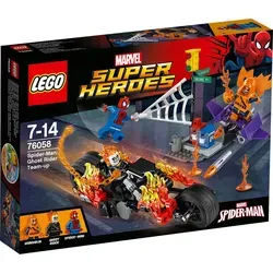 LEGO® Marvel Super Heroes 76058: Spider-Man und Ghost Rider im Set - LEGO (R) Komplette Sets & Packs mit 217 Teilen, inklusive 3 Minifiguren: Spider-Man, Hobgoblin und Ghost Rider, für spannende Marvel-Abenteuer!
