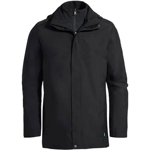 VAUDE Men's Idris 3in1 Parka III - Funktionsjacke für Männer, winddicht und atmungsaktiv, ideal für Wanderungen und Outdoor-Aktivitäten, mit regulierbarer Kapuze und elastischem Bund für optimalen Komfort.