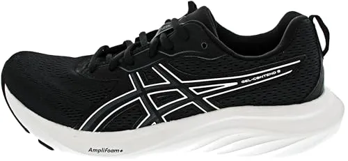 ASICS GEL-CONTEND 9 Laufschuhe Herren - Komfortabel und atmungsaktiv in Größe 43 1/2 - Laufschuhe für den Alltag mit atmungsaktivem Mesh-Obermaterial und OrthoLite-Einlegesohle für optimalen Tragekomfort und Unterstützung.