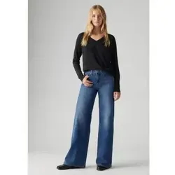 Shaping Wide Leg Clever Girl 318 - Levi's - Stylische Wide Leg Jeans mit integrierten Baucheinsatz für eine schmeichelhafte Silhouette. Der superweiche Stellar Stretch sorgt für Komfort und perfekte Passform ohne Ausbeulen.
