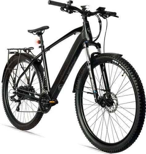 Bergsteiger Cannock 26 Zoll E-Bike mit 250W Motor - Entdecken Sie das Bergsteiger Cannock E-Mountainbike mit StVZO-Ausstattung und leistungsstarkem 250W Motor. Ideal für Abenteuer in der Natur, lange Akkulaufzeit und hydraulische Bremsen sorgen für Sicherheit und Fahrvergnügen.