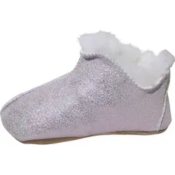 Kinder Lammfell Hausschuhe Bali Glitzer - Hausschuhe aus 100% Merino Lammfell, kuschelig weich und atmungsaktiv. Rutschsichere Ledersohle für sicheres Toben, ideal für jedes Wetter!