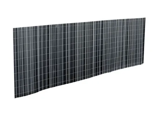 TrendLine Sichtschutzmatte Classic 3 x 1,0 m grau - Sichtschutzmatte in stilvollem Grau, 3 x 1,0 m, ideal für mehr Privatsphäre im Garten oder auf der Terrasse.