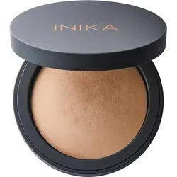 INIKA Baked Mineral Foundation Patience 8 g - Make-up mit seidig-glatter Deckkraft, gebacken in der Toskana. Enthält hautpflegende Mineralien und sorgt für ein strahlendes Finish ohne schädliche Chemikalien.