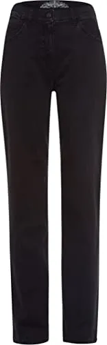 5-Pocket-Jeans RAPHAELA BY BRAX "Style CORRY SLASH" für Damen - Stoffhosen mit Comfort Plus-Fit für hohen Tragekomfort, aus 88% Baumwolle, ideal für modebewusste Damen, die Stil und Bequemlichkeit suchen.