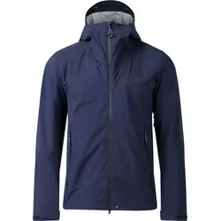 Dare 2B "Apex" Herrenjacke, 3 Lagen RG12726 (Marine, M) - Hochwertige Herrenjacke aus 100% recyceltem Polyester. Ideal für Outdoor-Aktivitäten mit atmungsaktiven und wasserfesten Eigenschaften. Verstellbare Kapuze und mehrere Taschen bieten praktischen Nutzen.