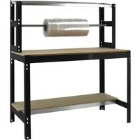 PRORGEAL Packtisch Buffalo | Hochbelastbarer Werktisch für Lager und Werkstatt - Lagerregale - Robuster Packtisch mit 600kg Traglast, ideal für vielseitige Anwendungen und schnellen Aufbau in nur 15 Minuten.