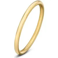 CHRIST Goldring Damenring aus 375er Gold - Fingerringe aus 375er Gelbgold, Rotgold und Weißgold, ideal für elegantes Ring-Stacking und als edler Hingucker.