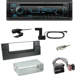 Kenwood KDC-BT950DAB Bluetooth Digitalradio Einbauset für BMW 5er E39 - Komplettes Einbauset für BMW 5er E39 (ab 10/2000) mit Bluetooth und DAB, inklusive allem Zubehör für einfachen Einbau und optimalen Klang.