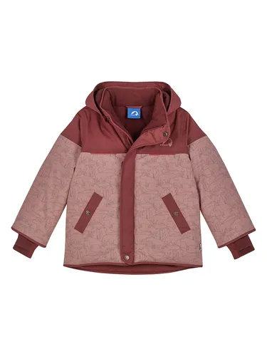finkid Winterjacke "Livo" in Rot, Größe 140/150 - Baby-Winterjacke "Livo" von finkid - wasserdicht, atmungsaktiv und winddicht, ideal für kalte Tage mit abnehmbarer Kapuze und reflektierenden Details.