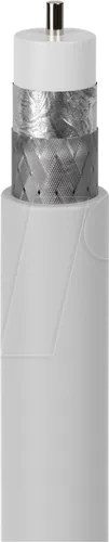 GOOBAY 49760 - Koaxialkabel, Ø 6,5 mm, 90 dB, 25 m
