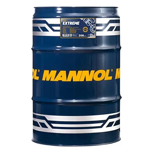 Mannol Extreme 5W-40 [208L] Motoröl - Hochwertiges, synthetisches Motorenöl für Benzin- und Dieselmotoren, ideal für alle Betriebsbedingungen und hohe Kilometerzahlen. Ester-Technologie sorgt für optimalen Schutz und Leistung.
