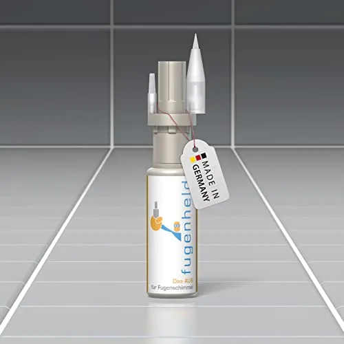 Fugenheld 2.0 Fugenstift Lichtgrau - Effektive Fugenversiegelung - Der Fugenheld 2.0 ist ideal für die schnelle und präzise Fugenfarbe. Mit der Dragon-Brush Technologie erzielen Sie saubere Ergebnisse ohne Verschleiß. Wasserfest und schnelltrocknend - perfekt für Küche und Bad!