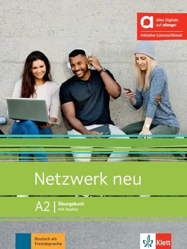 Netzwerk neu A2 - Hybride Ausgabe allango - Deutsch als Fremdsprache Übungsbuch mit integrierten Audios und 24 Monate Lizenzschlüssel für interaktives Lernen.