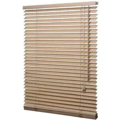 ventanara Holzjalousie 100 cm x 160 cm - Jalousien aus echtem Holz mit 35mm Lamellen, bieten eine elegante Optik in Eiche und idealen Lichtschutz für Ihr Zuhause.