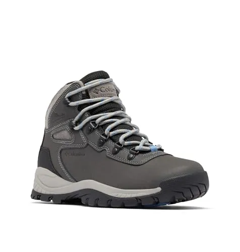 Columbia Damen Wanderschuhe NEWTON RIDGE PLUS - Wanderschuhe in Quarry, mit wasserdichtem Obermaterial und rutschfester Sohle für optimalen Halt bei jedem Abenteuer.