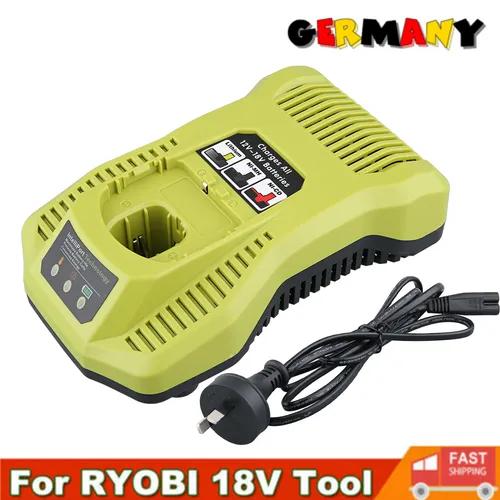 Ryobi One+ P108 Lithium Akku 18V 5,0Ah - Elektrowerkzeug-Akkus mit hoher Kapazität von 5Ah, kompatibel mit vielen Ryobi Geräten und 10 Jahre Garantie für langlebige Leistung.