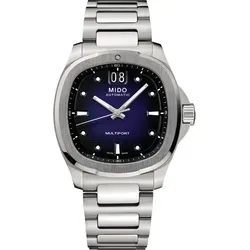 MIDO Multifort TV Big Date M0495261104100 Herren Automatikuhr - Armbanduhren für Herren, elegante Edelstahl-Uhr mit Saphirglas und automatischem Uhrwerk für präzise Zeitmessung.