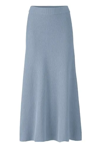 hessnatur Strickrock Midi Regular Damen aus Reiner Bio-Baumwolle | nachhaltig und fair hergestellt (Fair Wear Foundation)