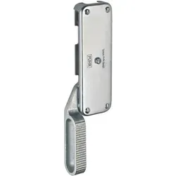 FUHR Falttortreibriegel - verzinkt, links, 180 x 60 x 22 mm - Türsicherungen, robuster verzinkter Stahl für hohe Sicherheit und Langlebigkeit, ideal für Falttüren.