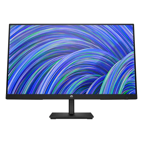 HP V24i G5 - Full HD LED-Monitor 61 cm (24") - Monitore mit 60,5 cm (23,8 Zoll) Bildschirmdiagonale, ideal für Produktivität im Büro. Genießen Sie gestochen scharfe Bilder mit 1920 x 1080 Pixel und AMD FreeSync für flüssige Darstellung.