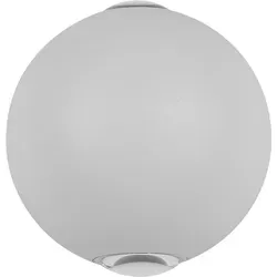 Carsoli PL-308W Italux Garten-Wandleuchte - Moderne Gartenwandleuchte mit IP54-Schutz, 2 integrierten LEDs und warmweißem Licht für eine gemütliche Atmosphäre. Ideal für Terrasse und Fassade, energieeffizient mit A++ - A.
