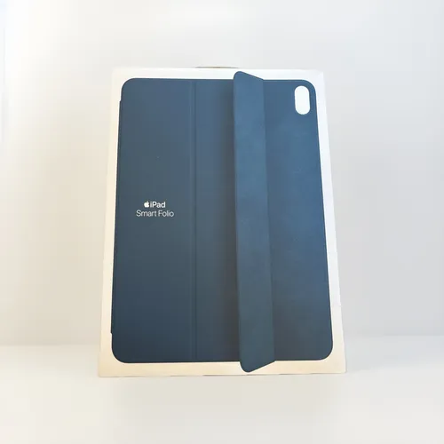 Apple Smart Folio iPad Air 5.Gen - marineblaue Tablettasche, schützt Vorder- und Rückseite, automatischer Wach- und Ruhemodus, ideal für Lesen und Videos