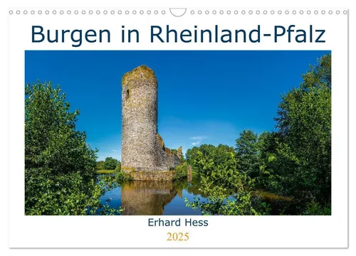 Www. Ehess. de Hess | Burgen in Rheinland-Pfalz (Wandkalender 2025 DIN A3...