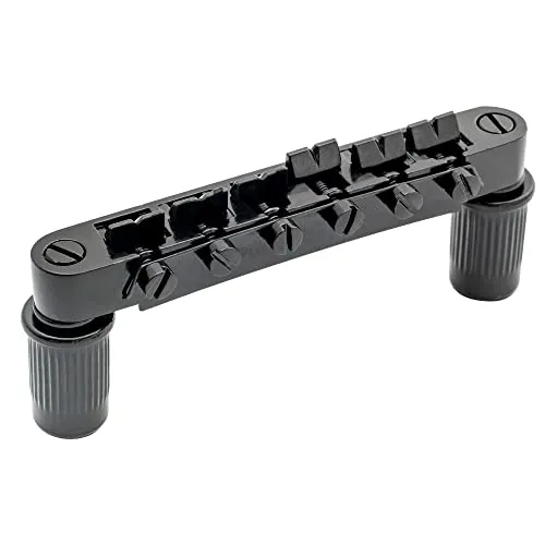 Musiclily 52mm Tune-O-Matic Steg für Epiphone Les Paul SG style E-Gitarre, Schwarz