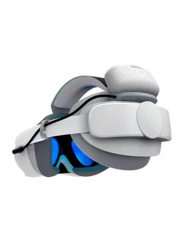 BOBOVR P4S Batterieentlastungsband für Pico 4 Ultra - Gaming-Zubehör mit ergonomischem Design für maximalen Komfort bei langen VR-Sitzungen und einer verlängerten Laufzeit von 1,5 Stunden dank des innovativen 5200-mAh-Akkus.