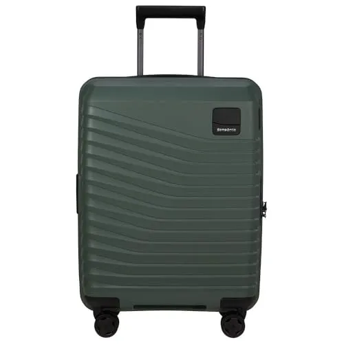 Samsonite Intuo 4 Rollen Kabinentrolley S 55 cm - grün - Trolley mit 4 Rollen und Dehnfalte, ideal für Kurzreisen und maximales Gepäckvolumen in handlichem Format.