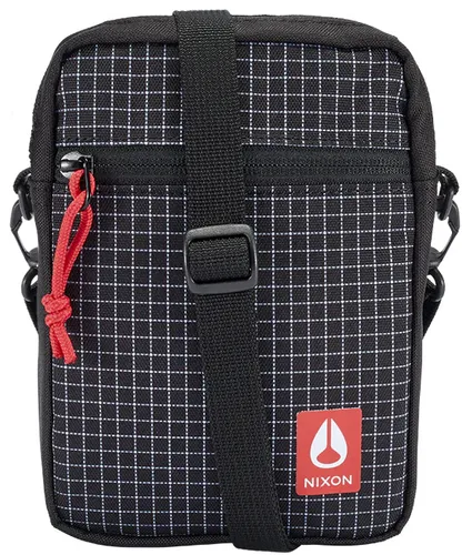 NIXON STASH Schultertasche 2025 black/red