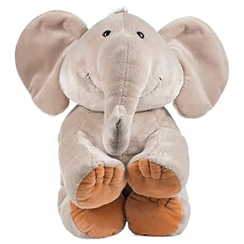 Schaffer Plüschtier Elefant Sugar 41cm - Dschungel & Steppe, kuscheliges Elefant-Plüschtier in 41 cm, ideal zum Spielen und Knuddeln für kleine Abenteurer.
