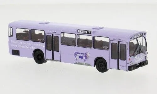 Brekina 50809 - 1/87 Mercedes O 305 Stadtbus, 1972, HHA - Milka - Neu