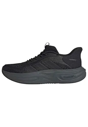 adidas Damen Cloudfoam CUXXION Schuhe, core Black/Carbon/Grey six, 38 EU - Bequeme Damen Sneakers mit elastischen Schnürsenkeln und einer leichten Cloudfoam-Dämpfung für optimalen Tragekomfort im Alltag.