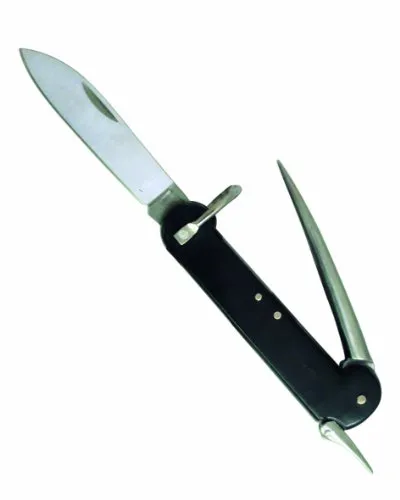 BW Bundeswehr Bordmesser Marine Taschenmesser Seglermesser mit Marlspieker